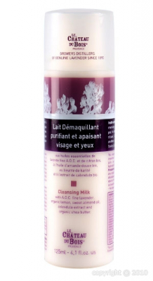  LAIT DÉMAQUILLANT PURIFIANT ET APAISANT VISAGE ET YEUX CERTIFIÉ BIO- FLACON 125ML