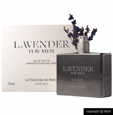  EAU DE TOILETTE " LAVENDER FOR MEN" - FLACON SPRAY 75ML